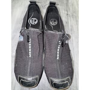Merrell Shoes Womens 9 Black Barrado Sneaker Minimalist Gym Walking Ladies